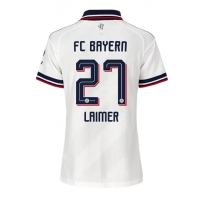 Camisa de Futebol Bayern Munich Konrad Laimer #27 Equipamento Secundário Mulheres 2026-27 Manga Curta